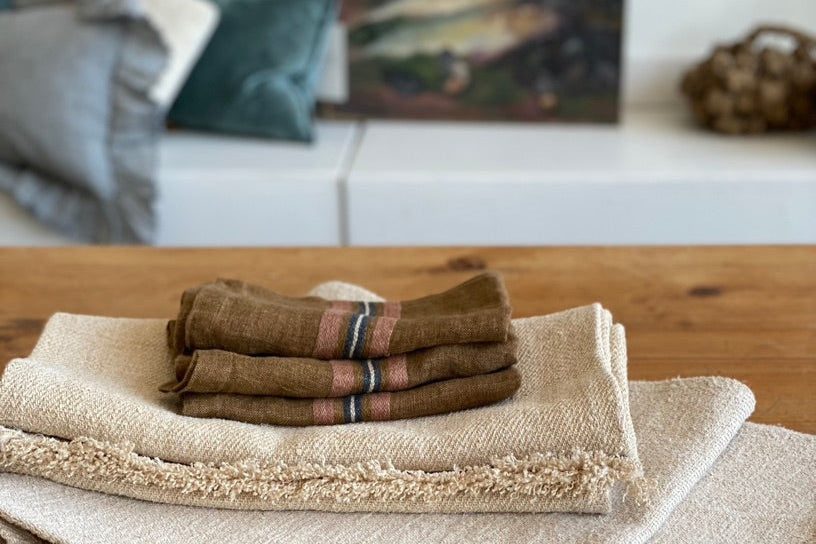 Libeco Linen Napkin l set of 4 l Virginia
