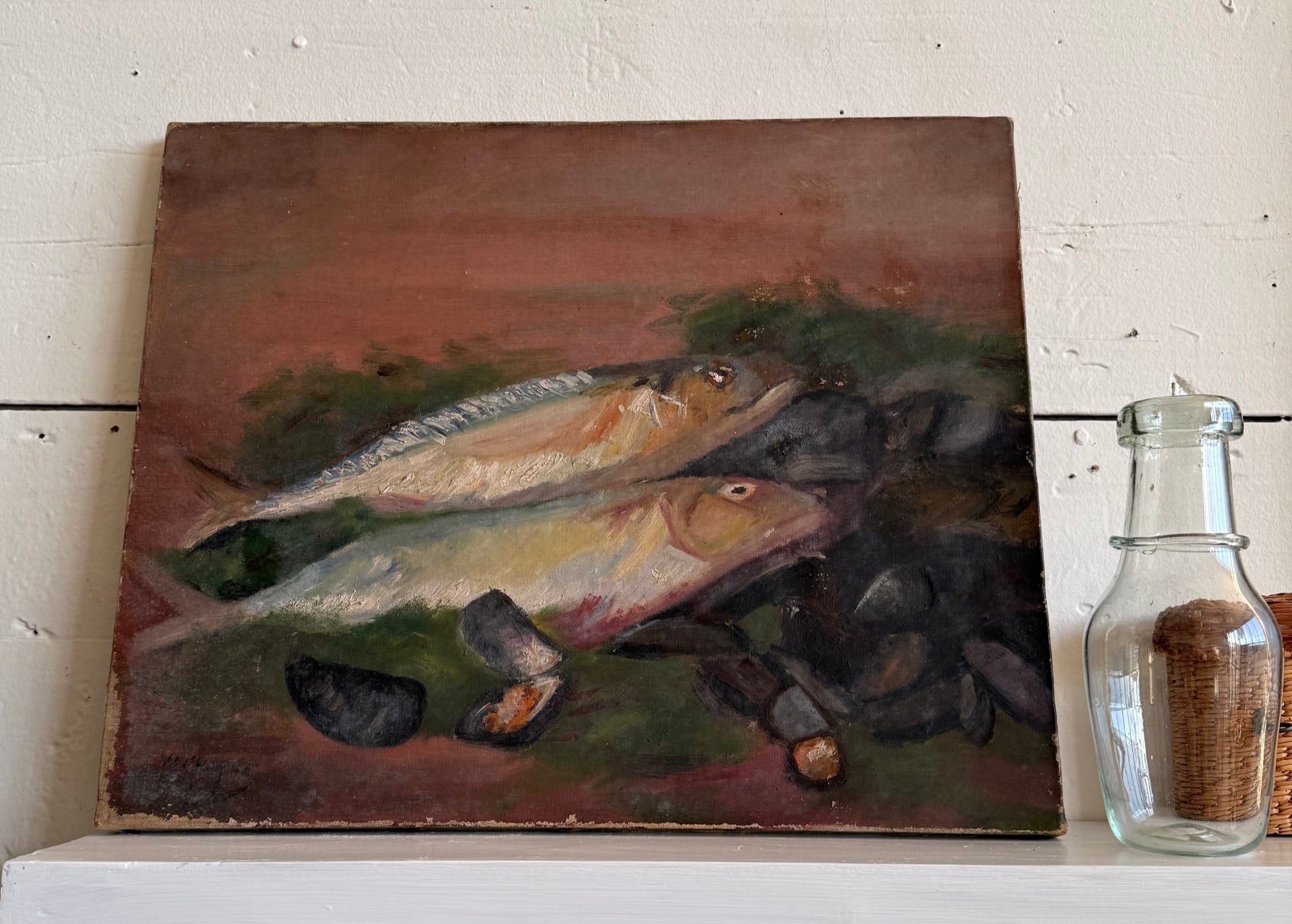 Poisson Oil Painting on Canvas