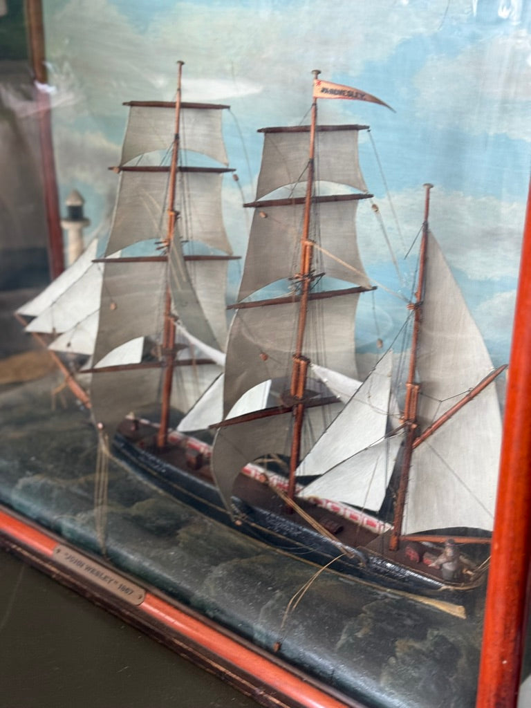 "John Wesley" 1867 Ship Diorama