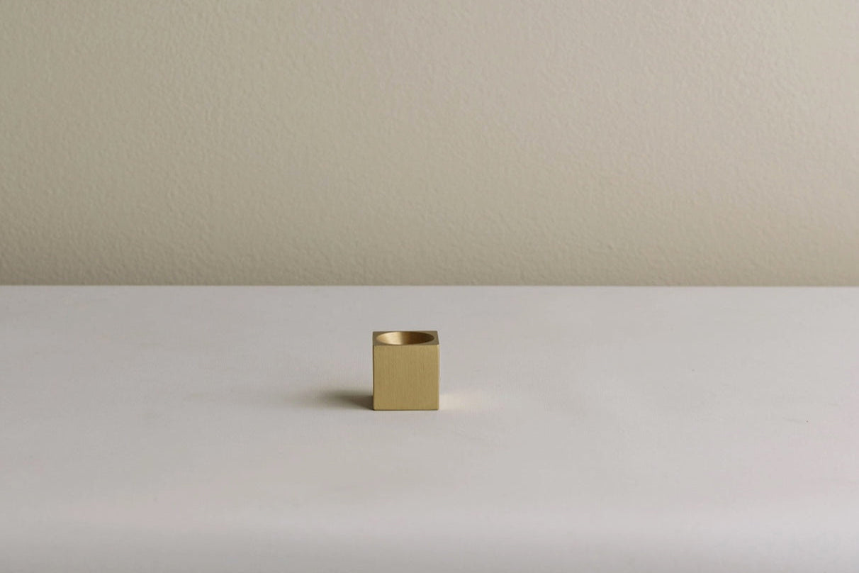 Brass Cube incense Holder