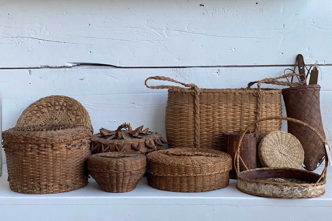 Antique Native Basket w/handles