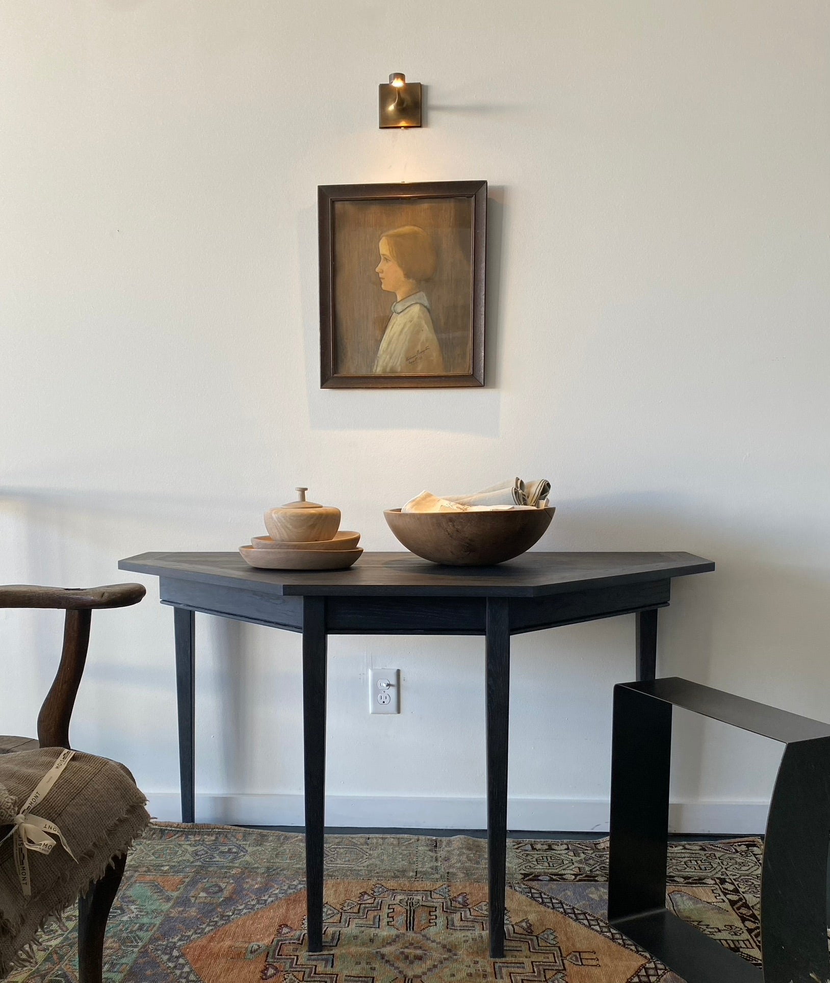 Gentner Sconce w/Long Taper