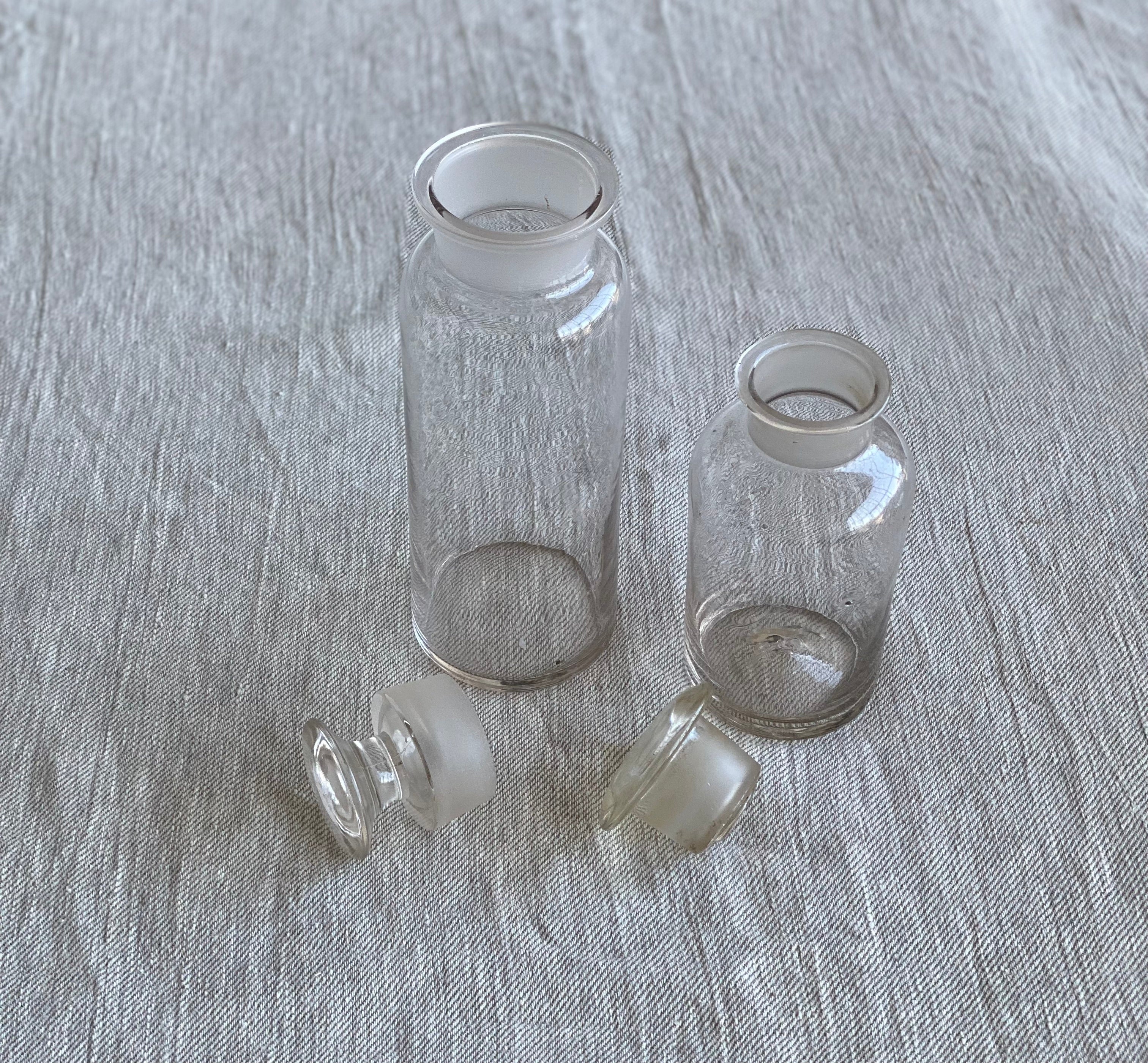 Pair of Antique Apothecary Jars