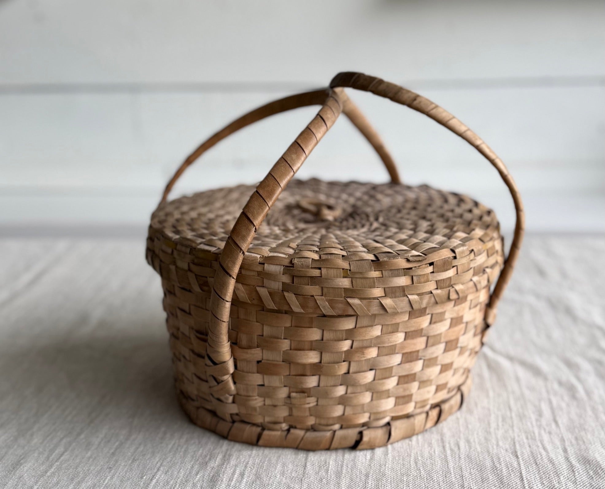 Lidded Sewing Basket