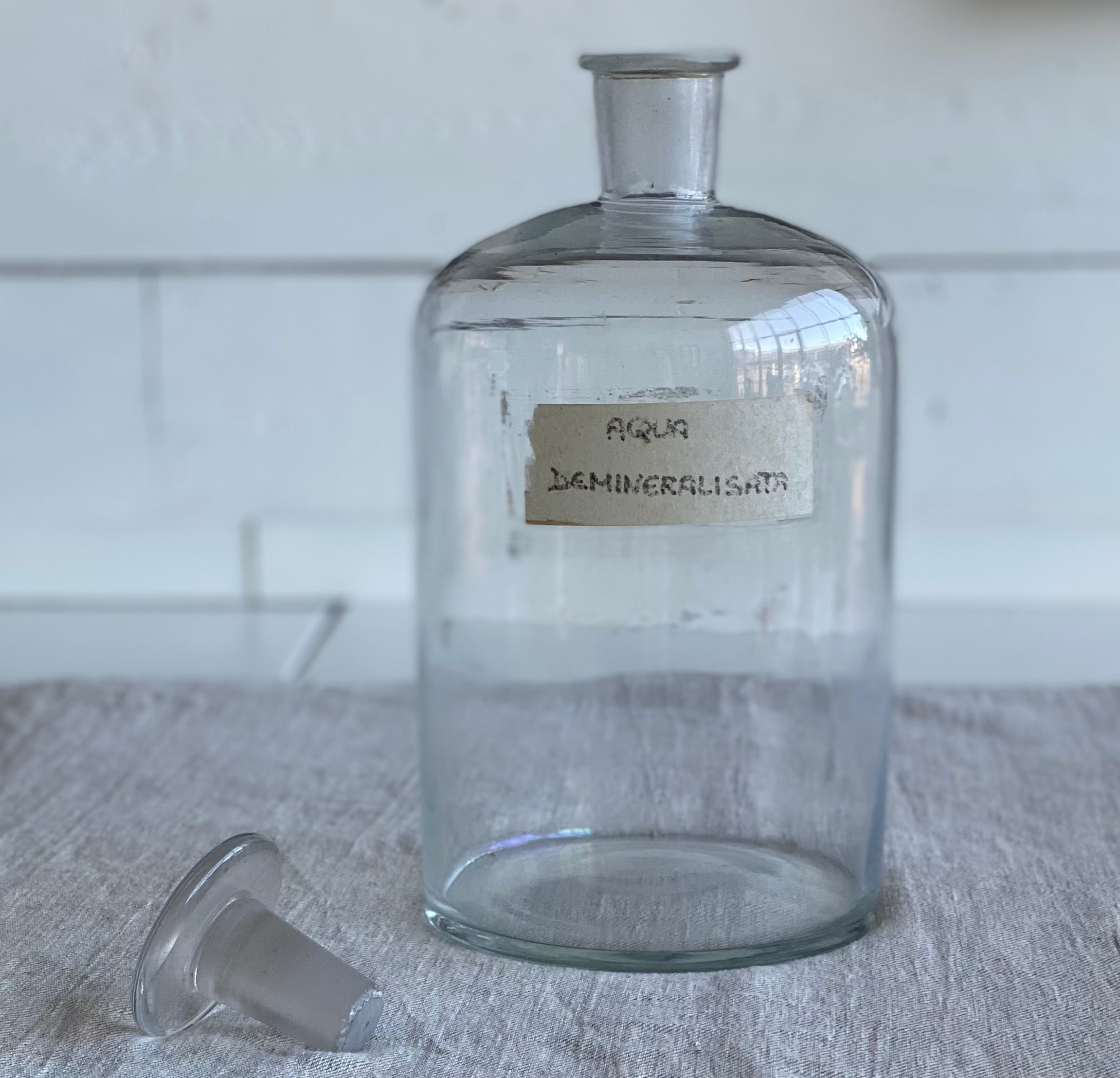 Aqua Pharmacy Jar