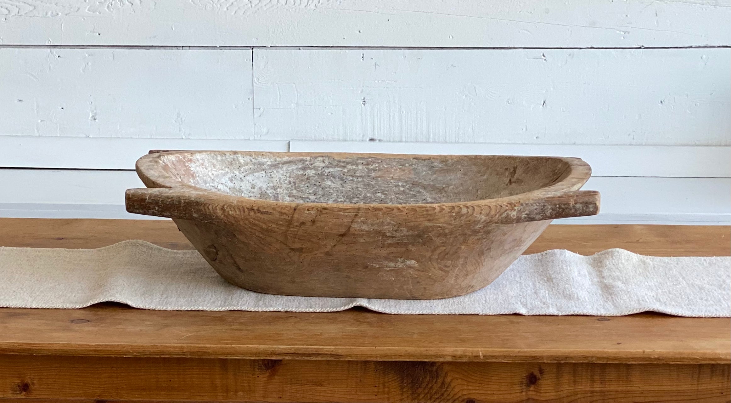Antique Dough Bowl - #2