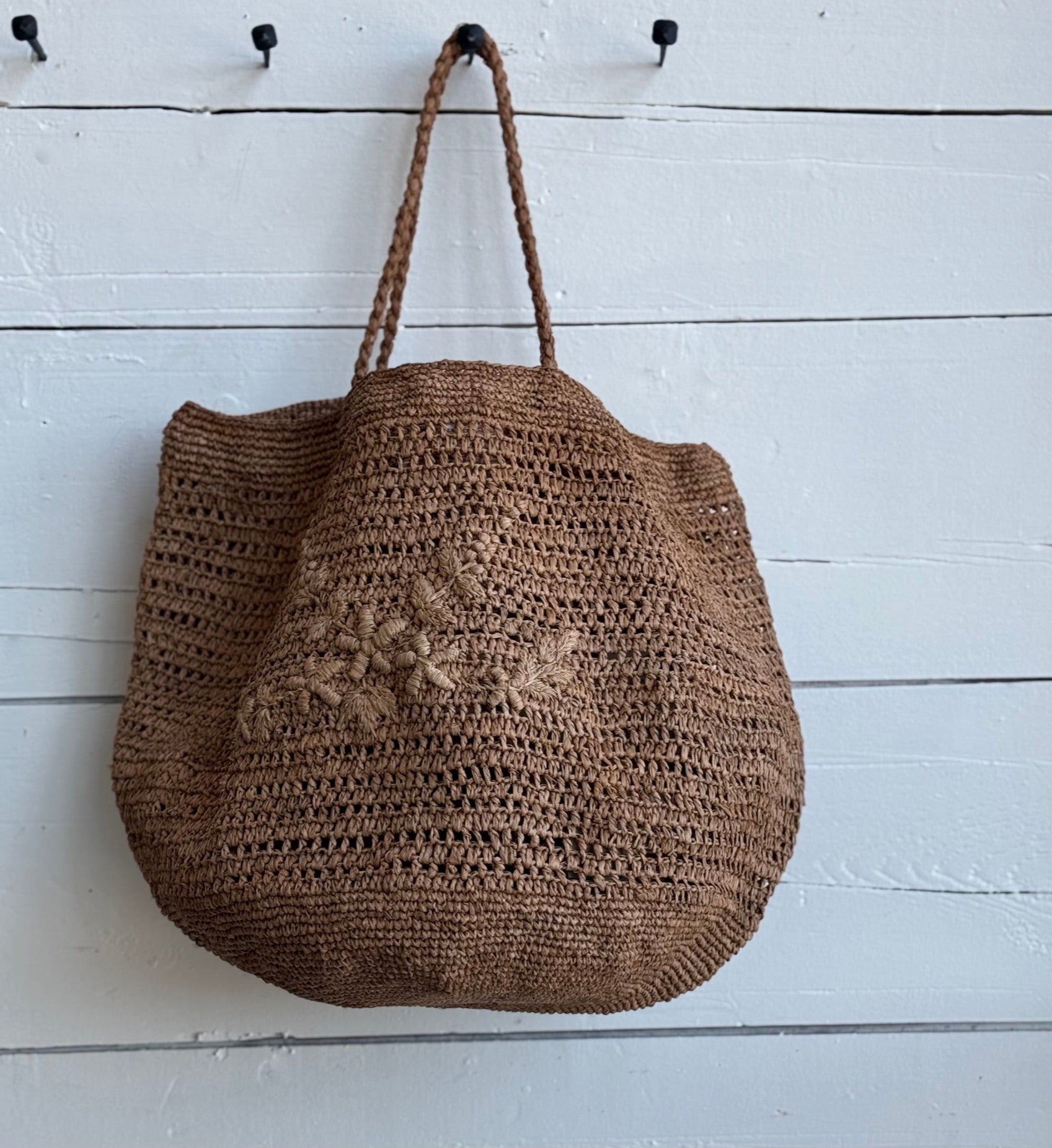 Hand Crocheted Tote l Madagrue