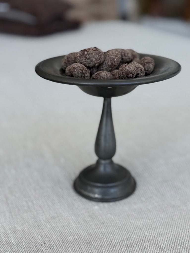 Pewter Pedestal Dish