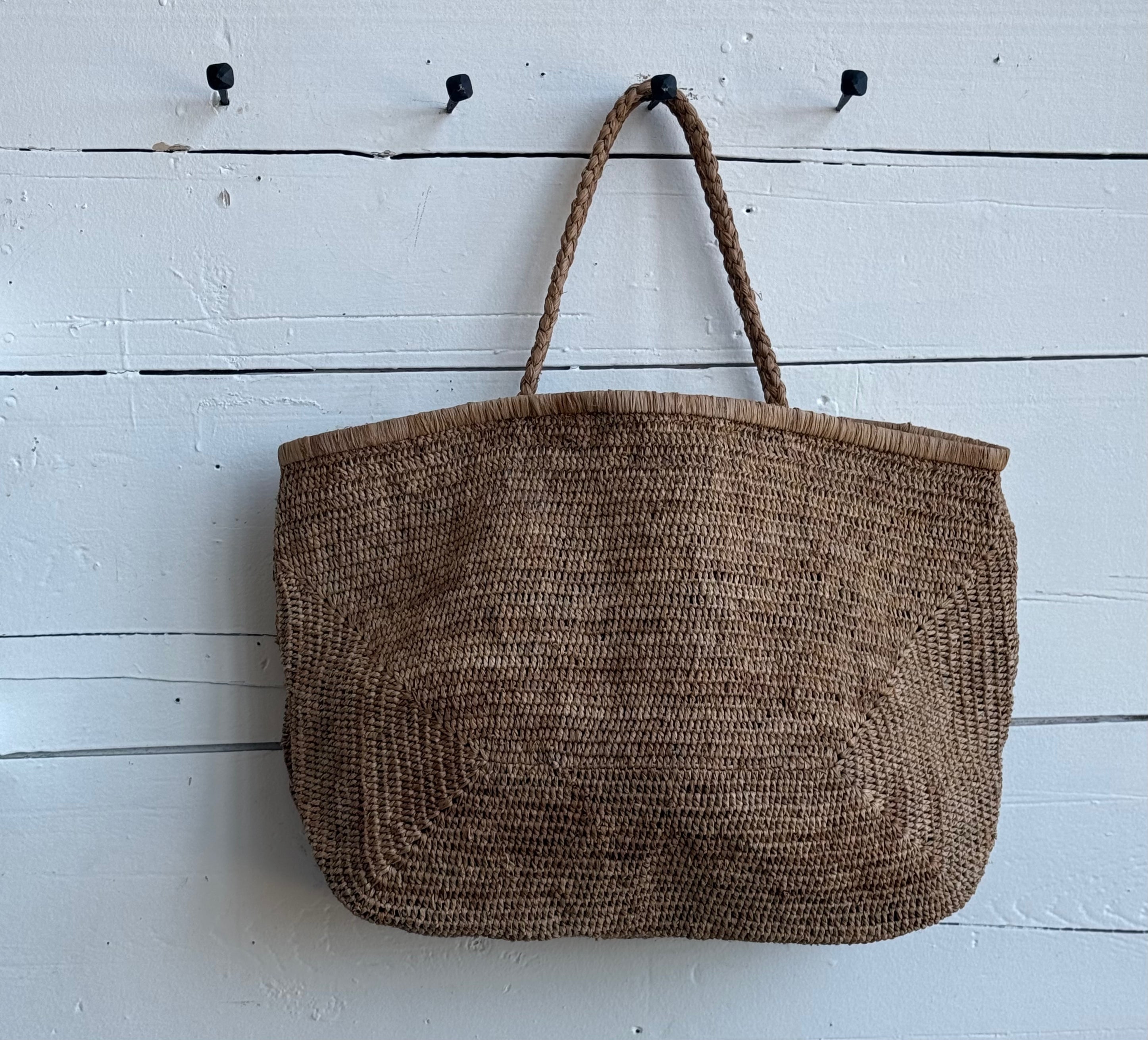Hand Crocheted Tote l Provence