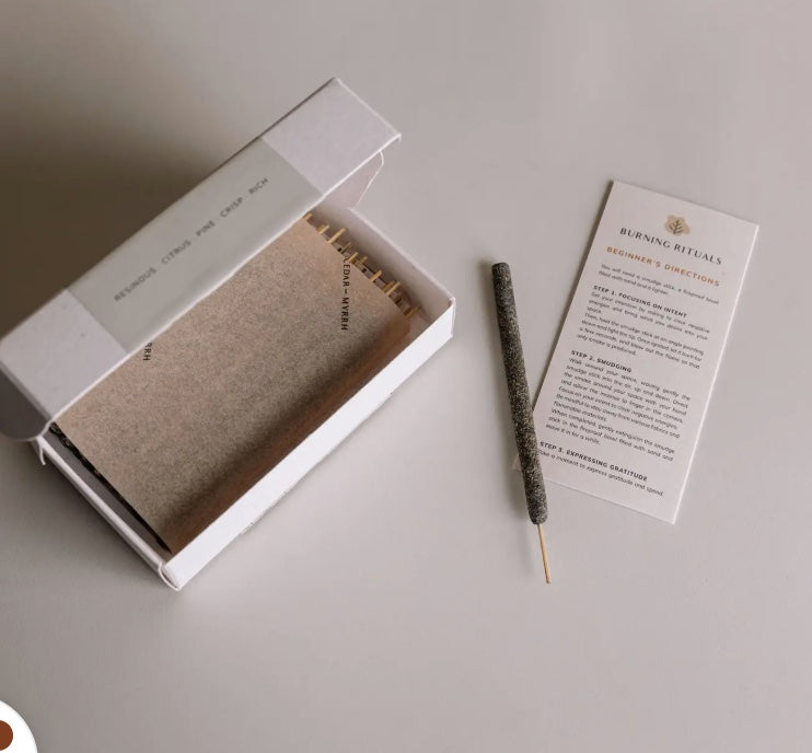 30 Mini Black Copal Incense Sticks