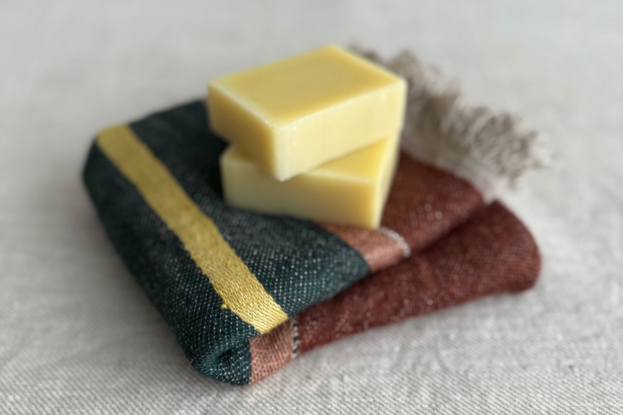 Libeco Linen Guest Towel | Old Rose