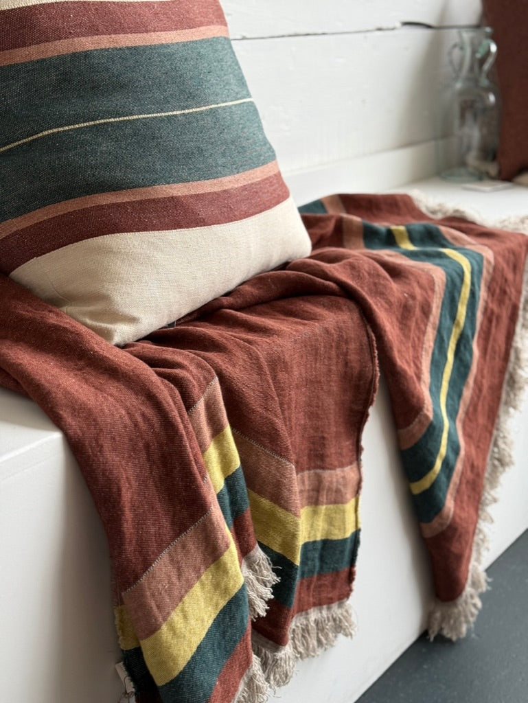 Libeco Linen Fouta | Old Rose