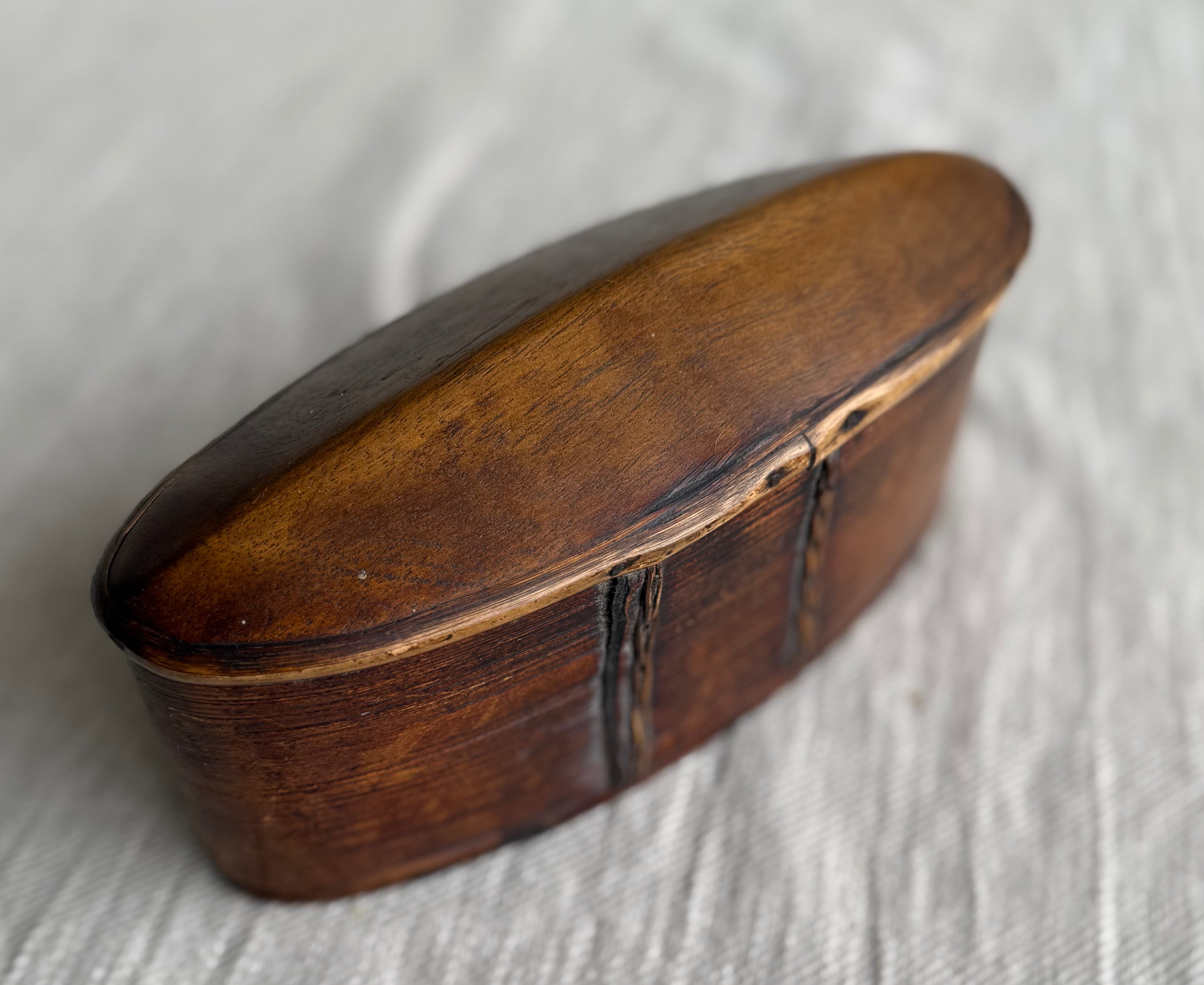 Norwegian Oval Wood Box