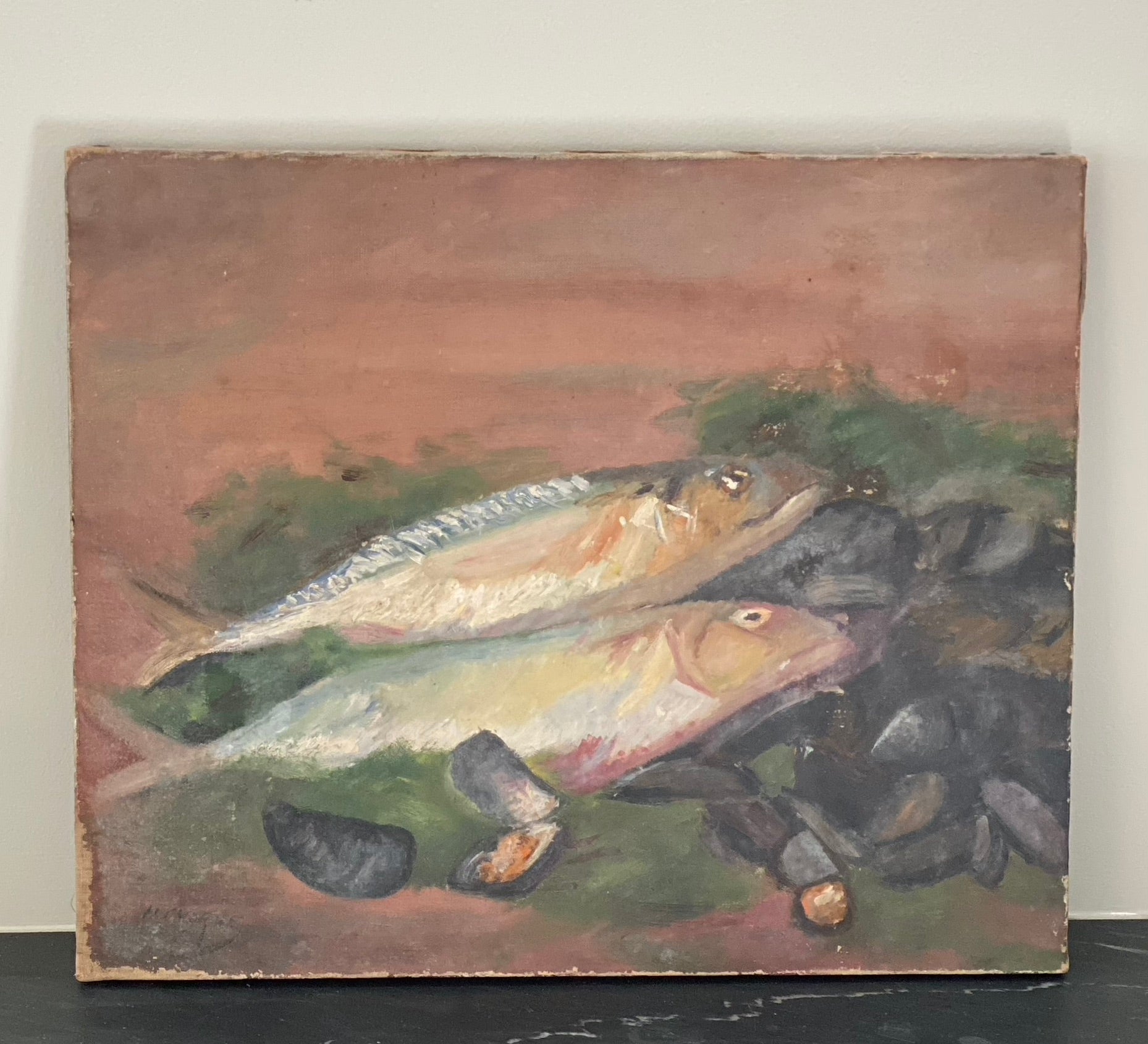 Poisson Oil Painting on Canvas