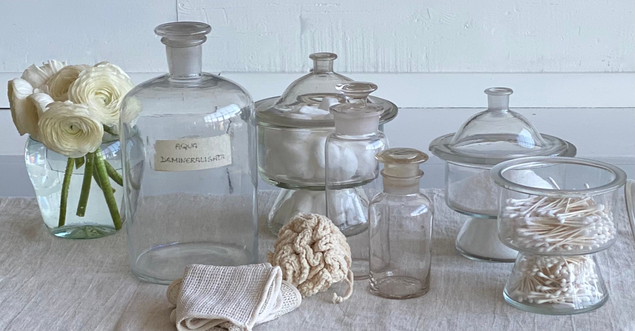Pair of Antique Apothecary Jars