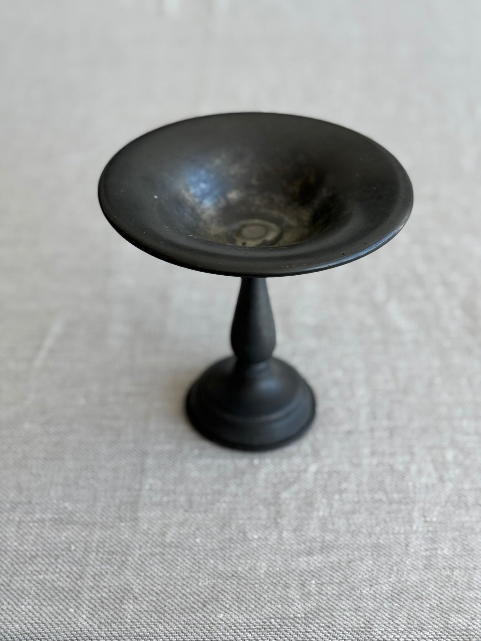 Pewter Pedestal Dish