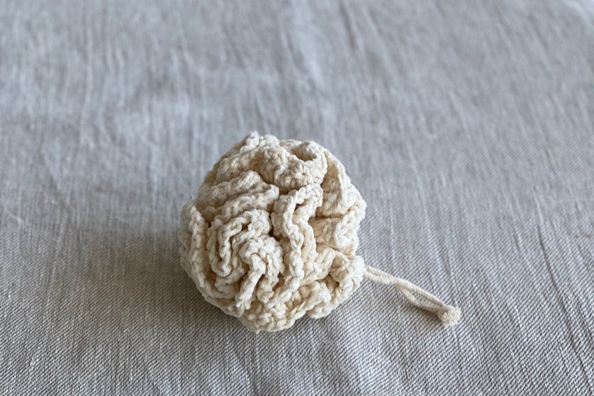 Cotton Bath Pouf