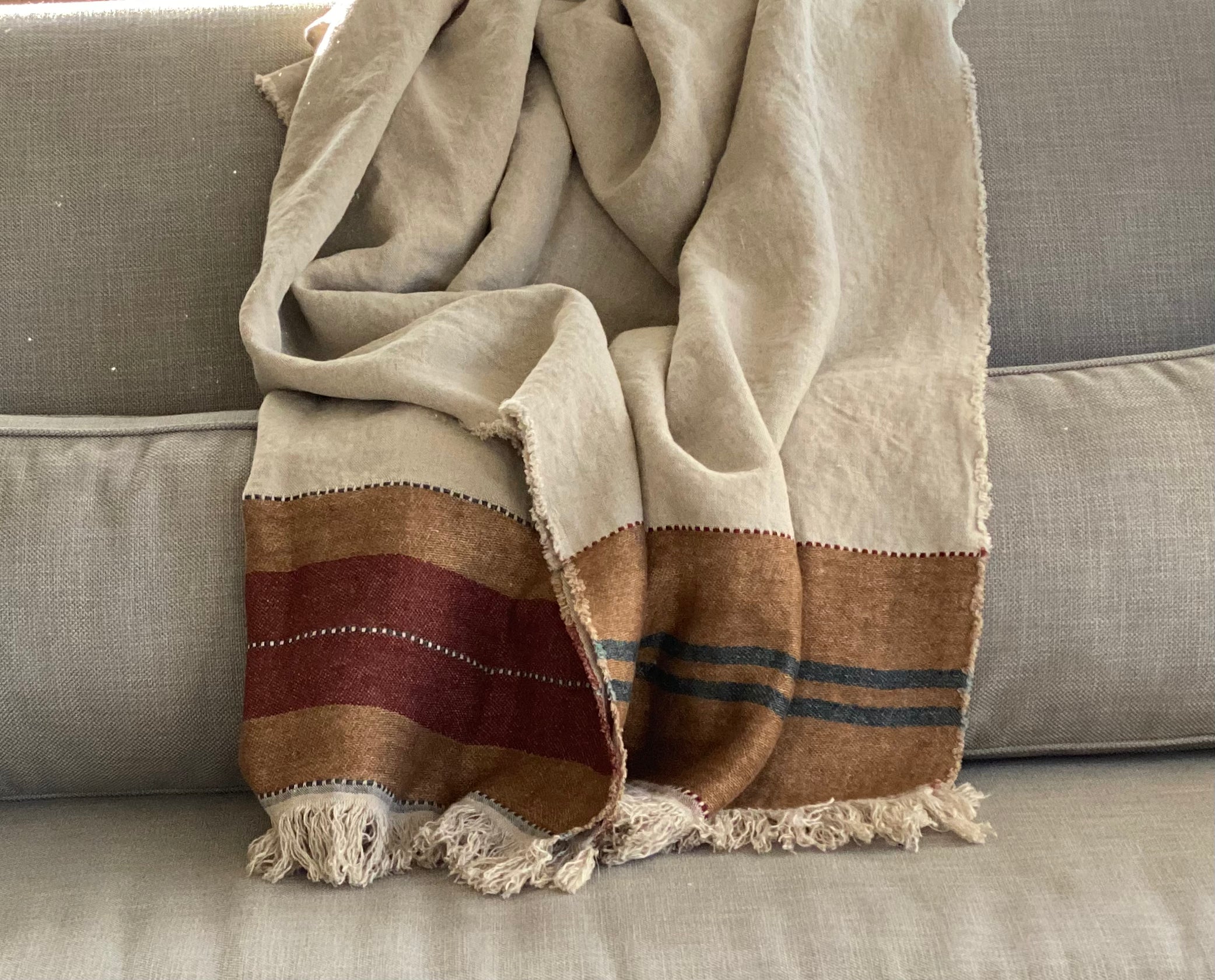 Libeco Linen Table Throw | Hillside