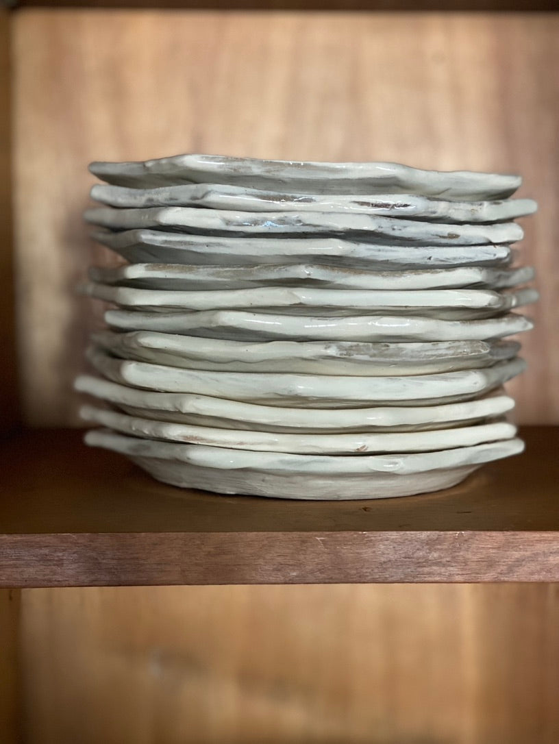 Handmade Octagon Dinner Plate