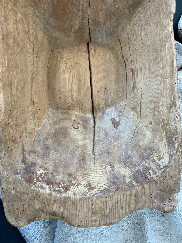 Antique Dough Bowl - #1