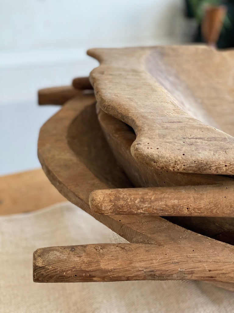 Antique Dough Bowl - #4