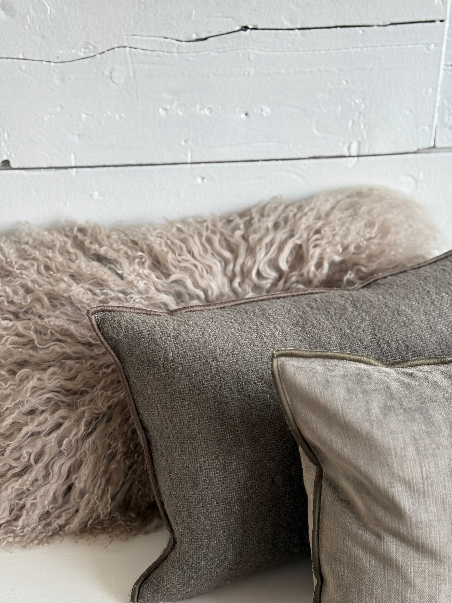 Tibetan Sheepskin Lumbar Pillow