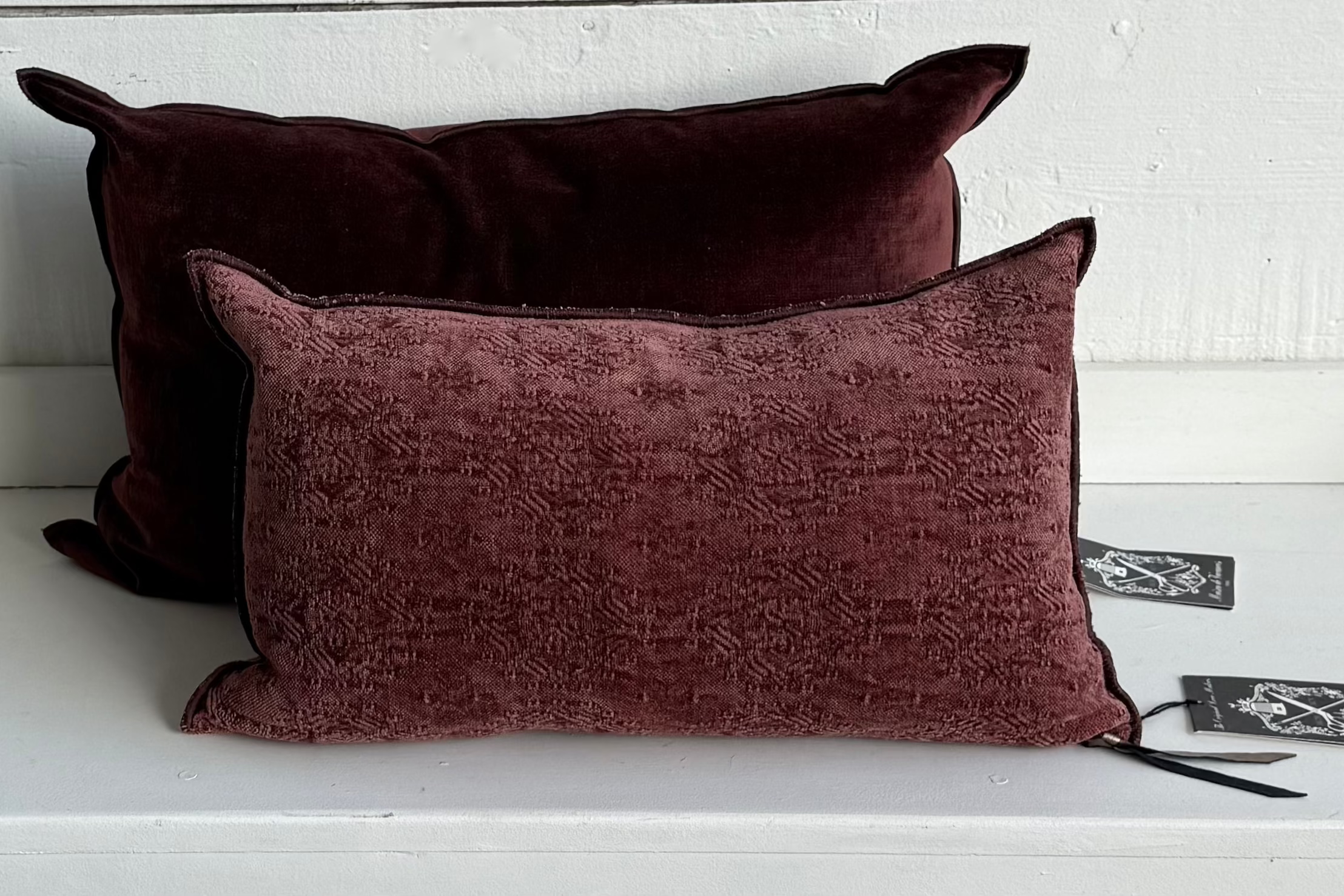 Maison de Vacances | Royal Velvet Pillow in Chianti