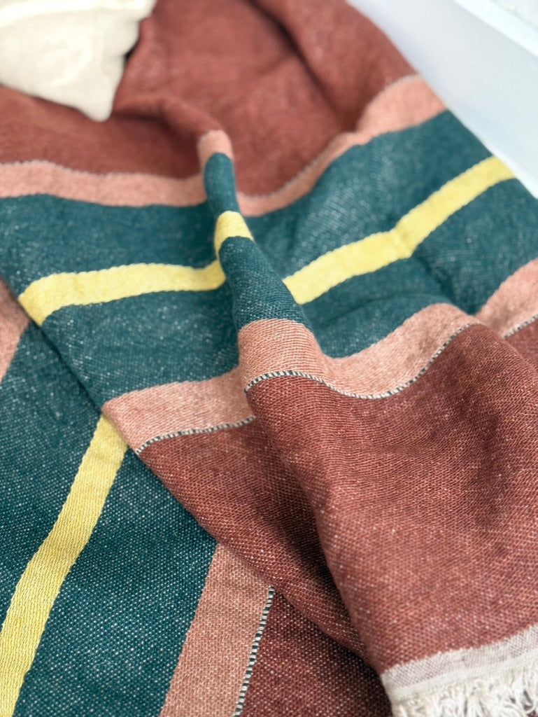 Libeco Linen Fouta | Old Rose