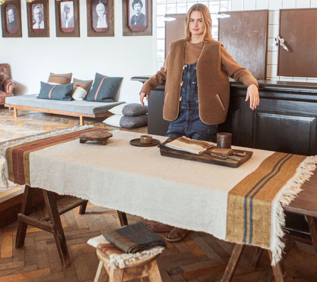 Libeco Linen Table Throw | Hillside