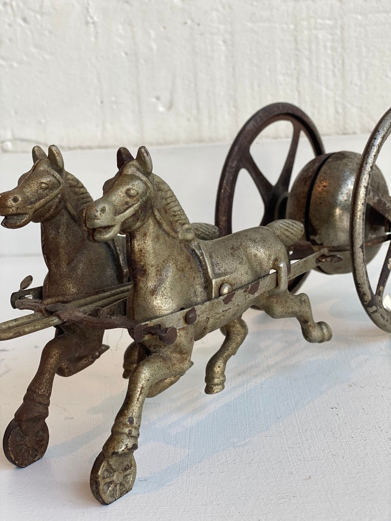 2 Horse Pulling a Bell l #83