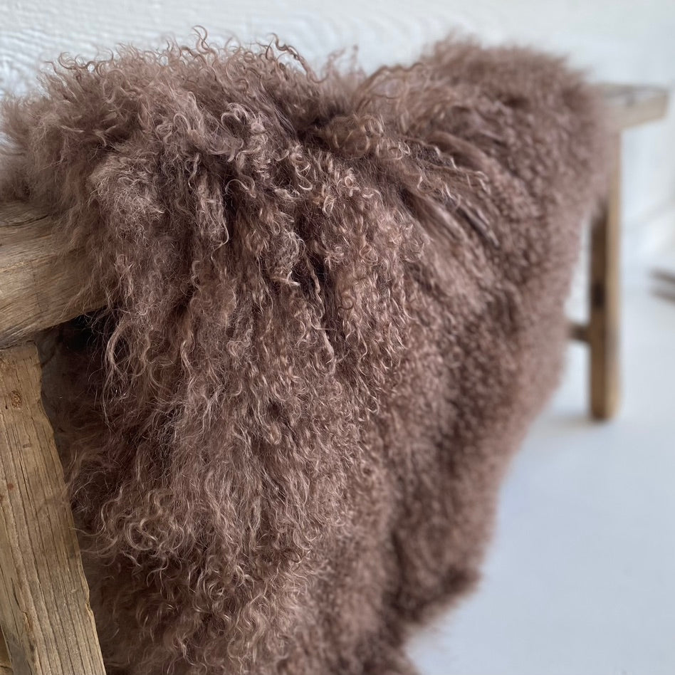 Tibetan Sheepskin l Mushroom