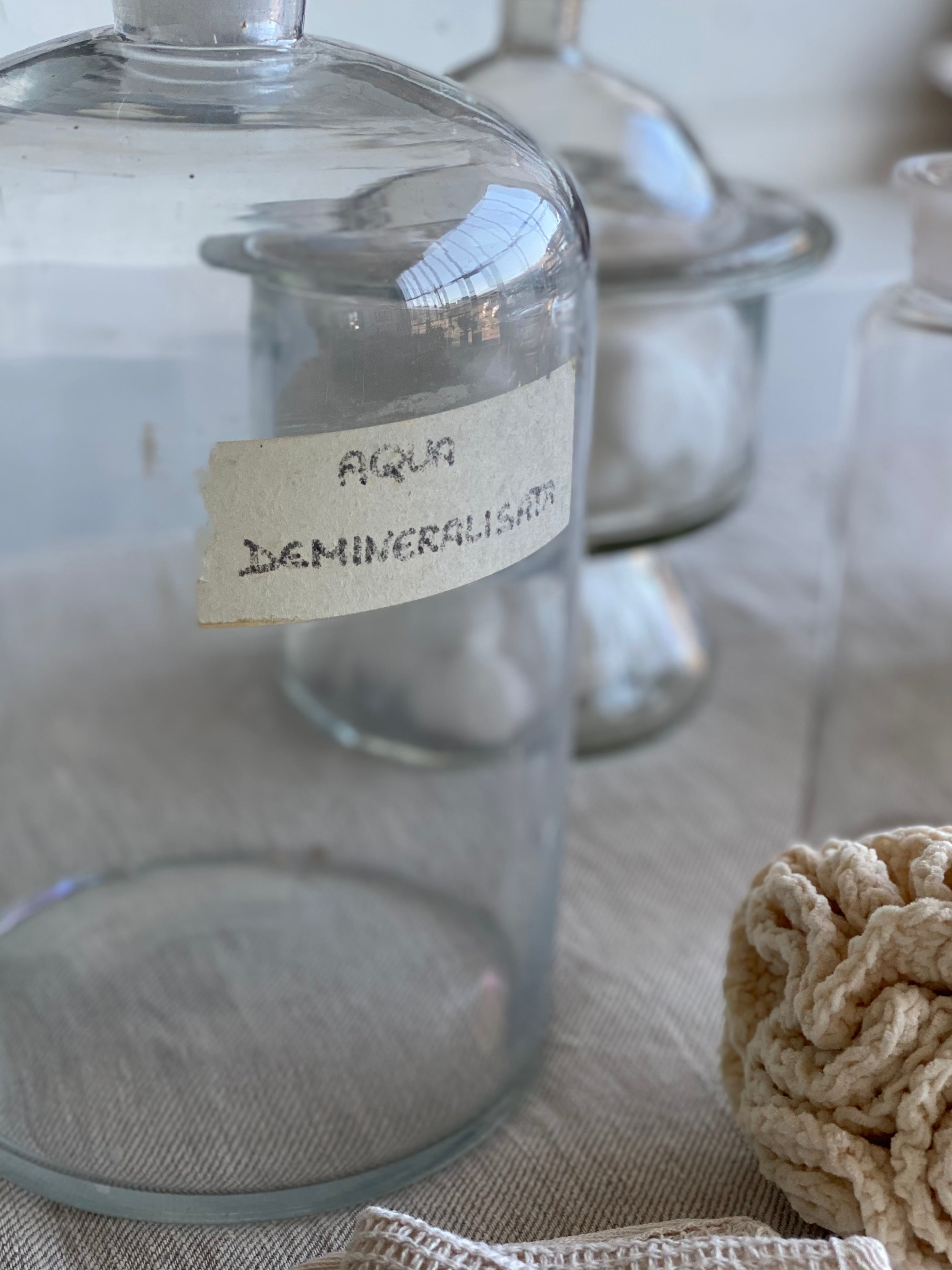 Aqua Pharmacy Jar