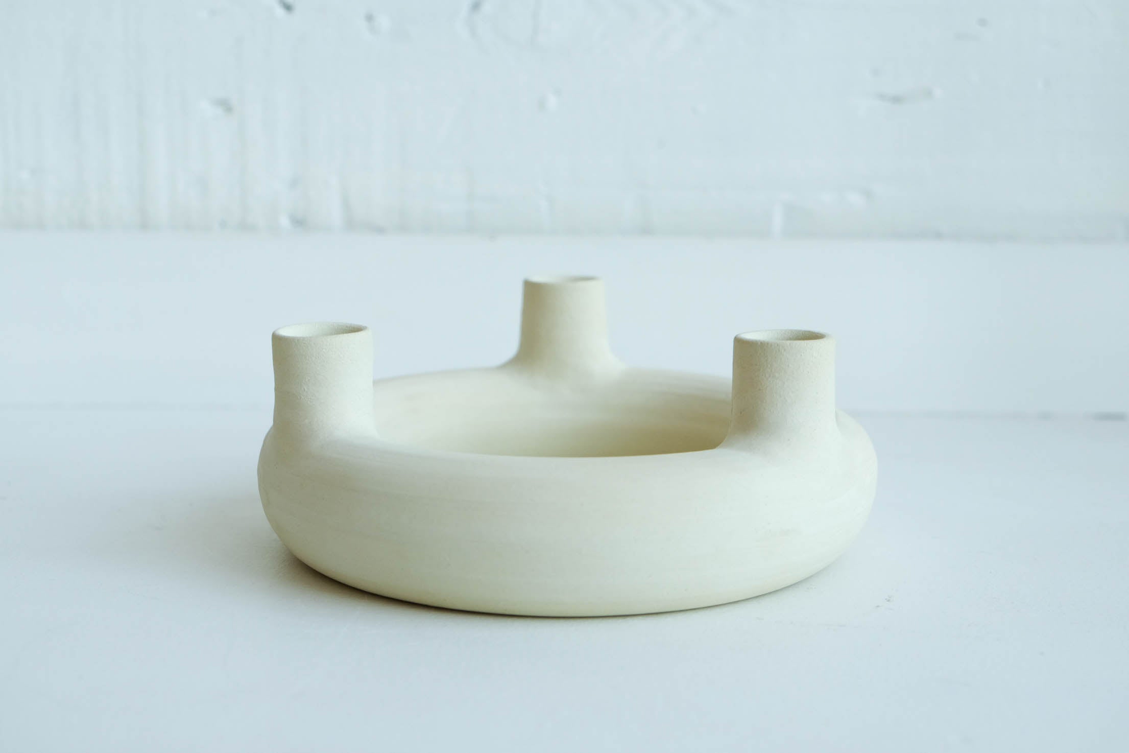 Spanish Pottery l Round Candle Holder