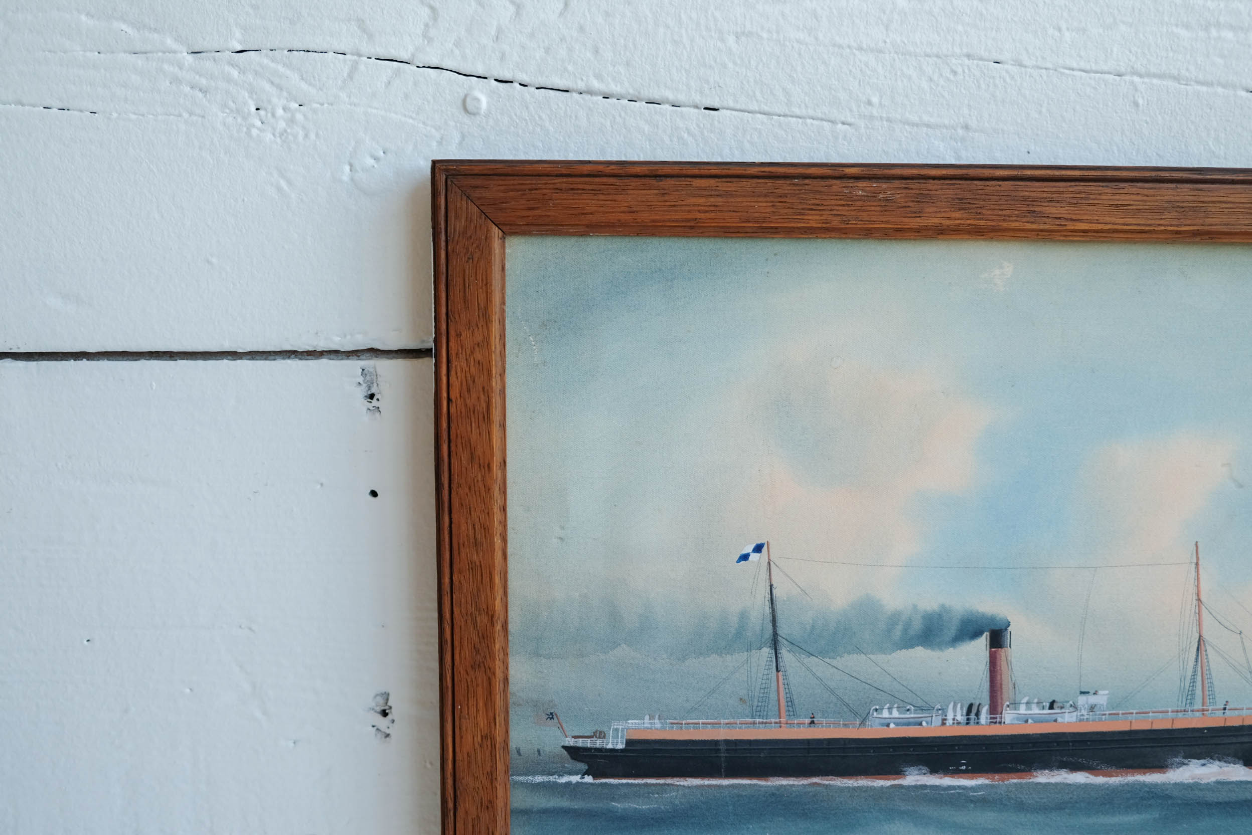 'Fremona' Steamer Ship Original