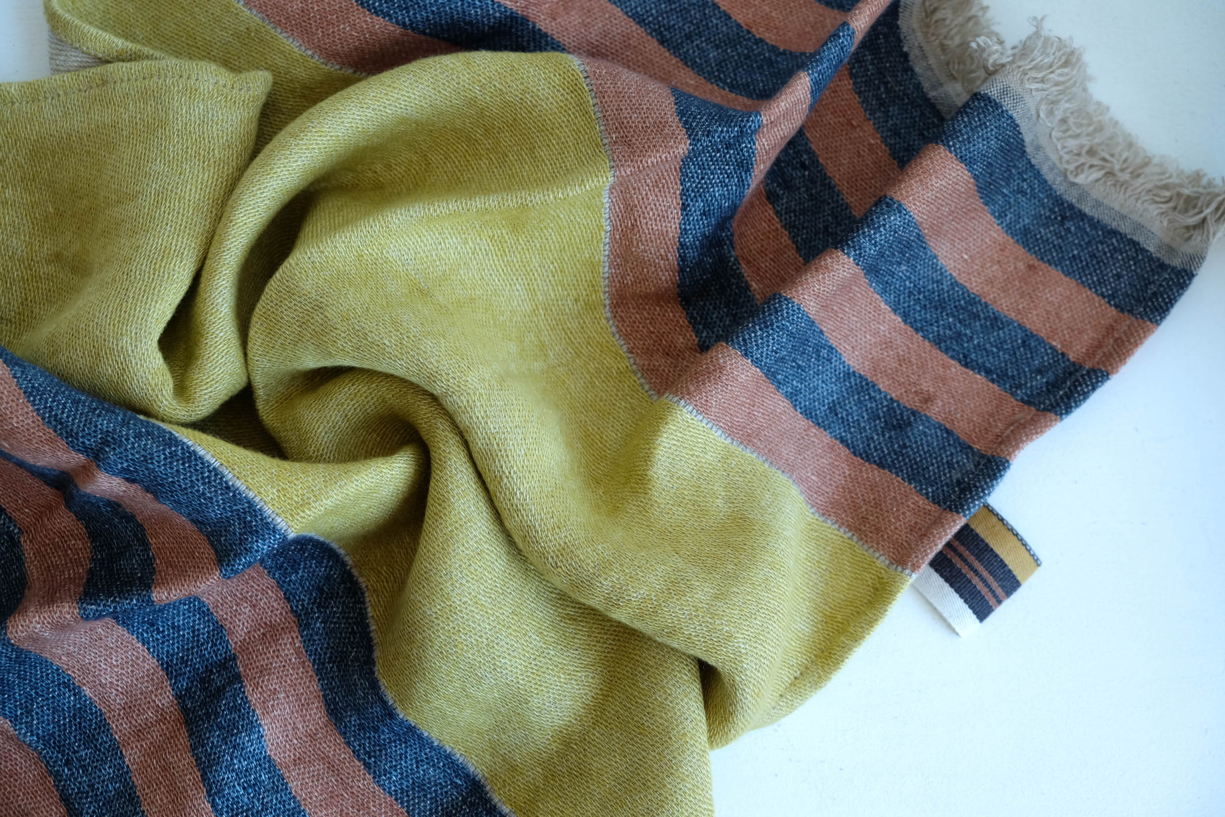Libeco Linen Guest Towel | Red Earth