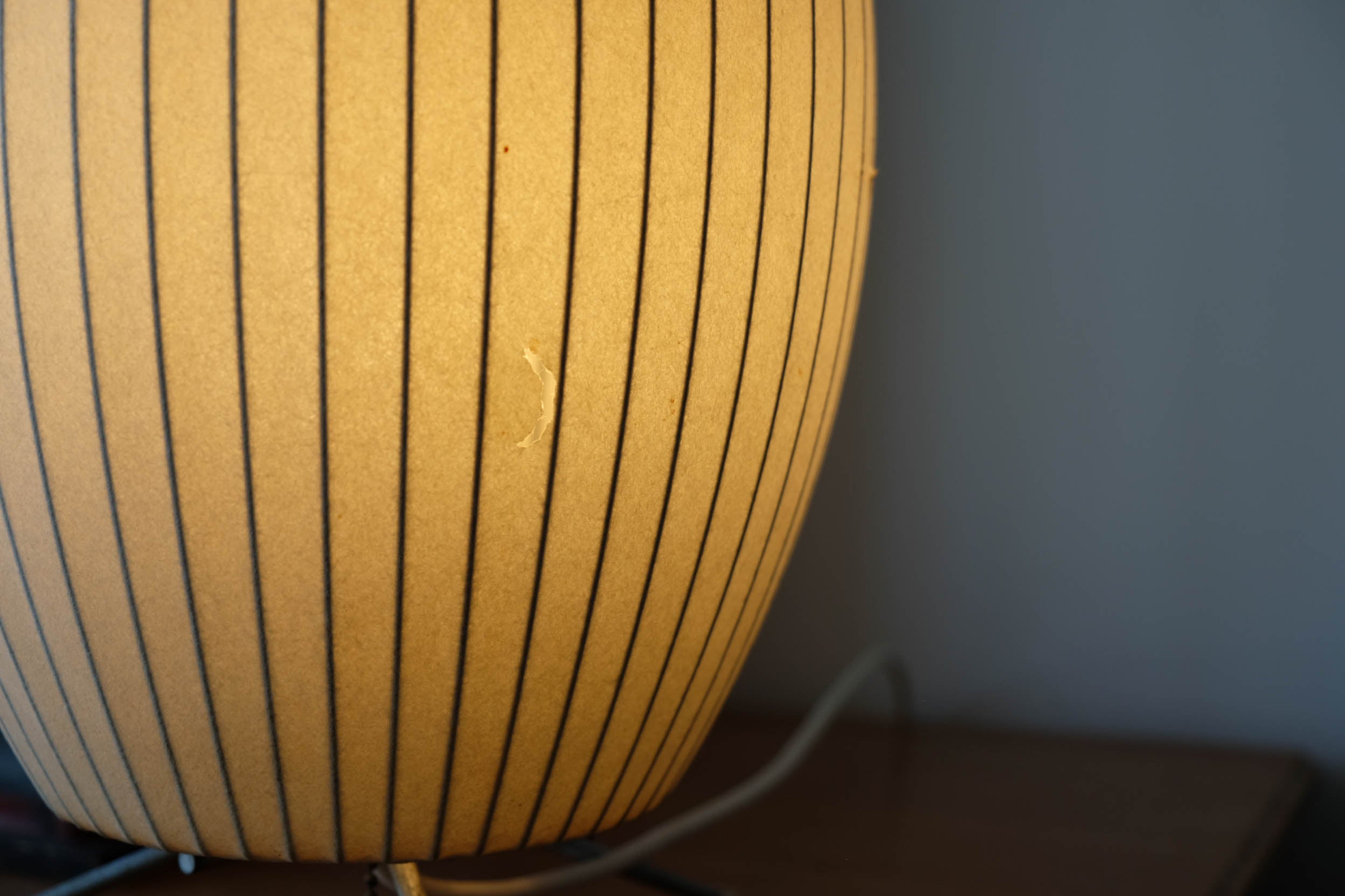 George Nelson Vintage Table Lamp