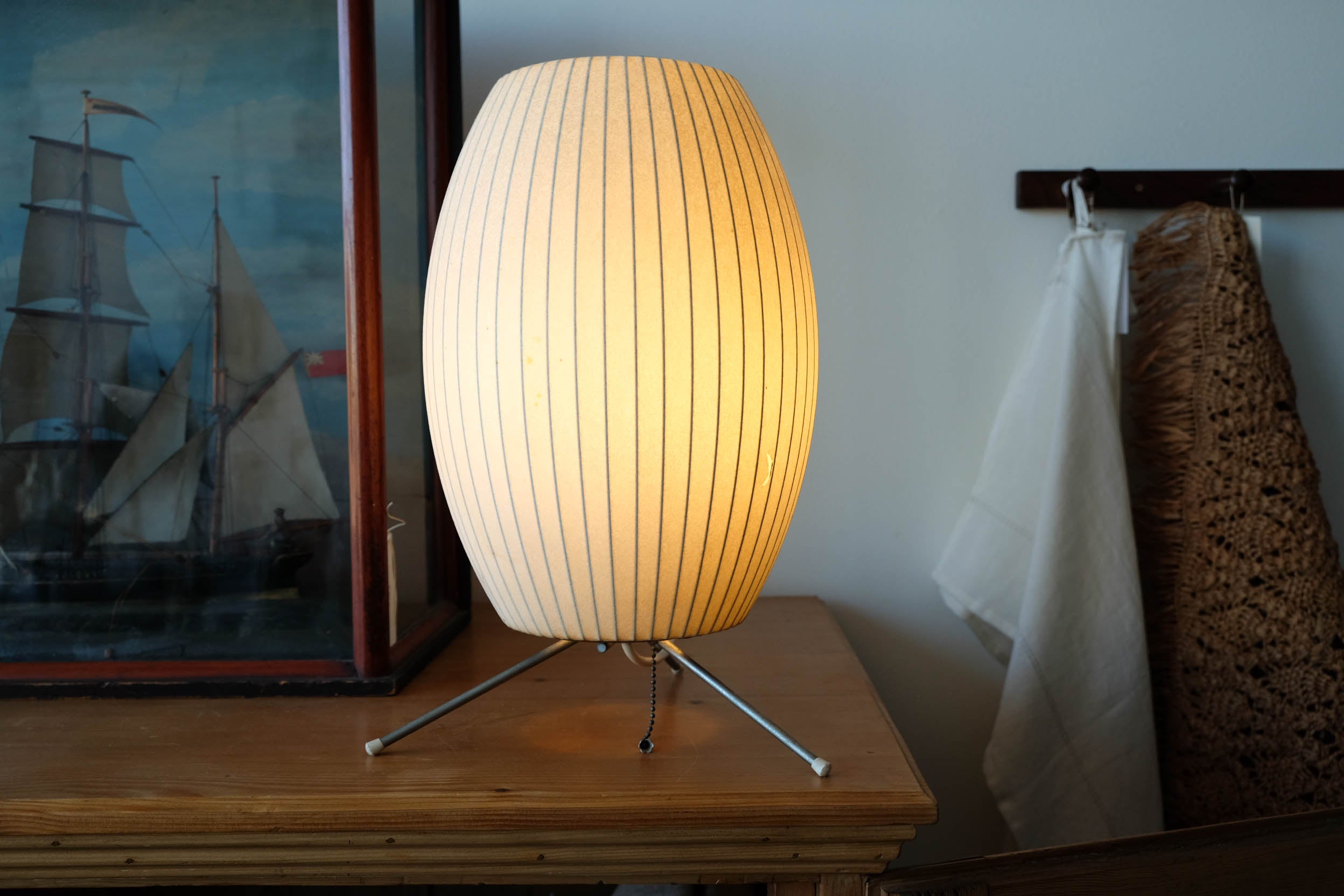 George Nelson Vintage Table Lamp