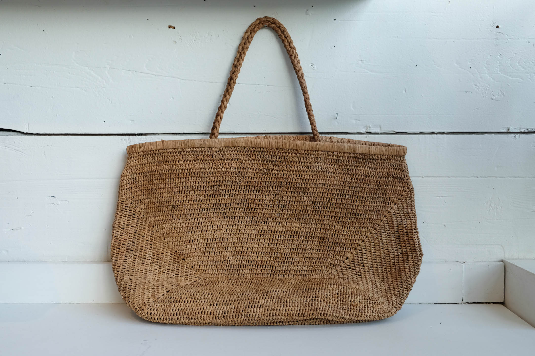 Hand Crocheted Tote Provence