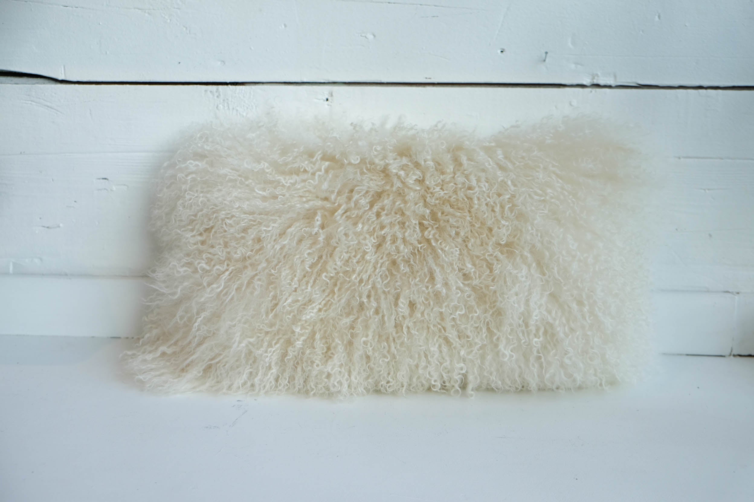 Tibetan Sheepskin Lumbar Pillow