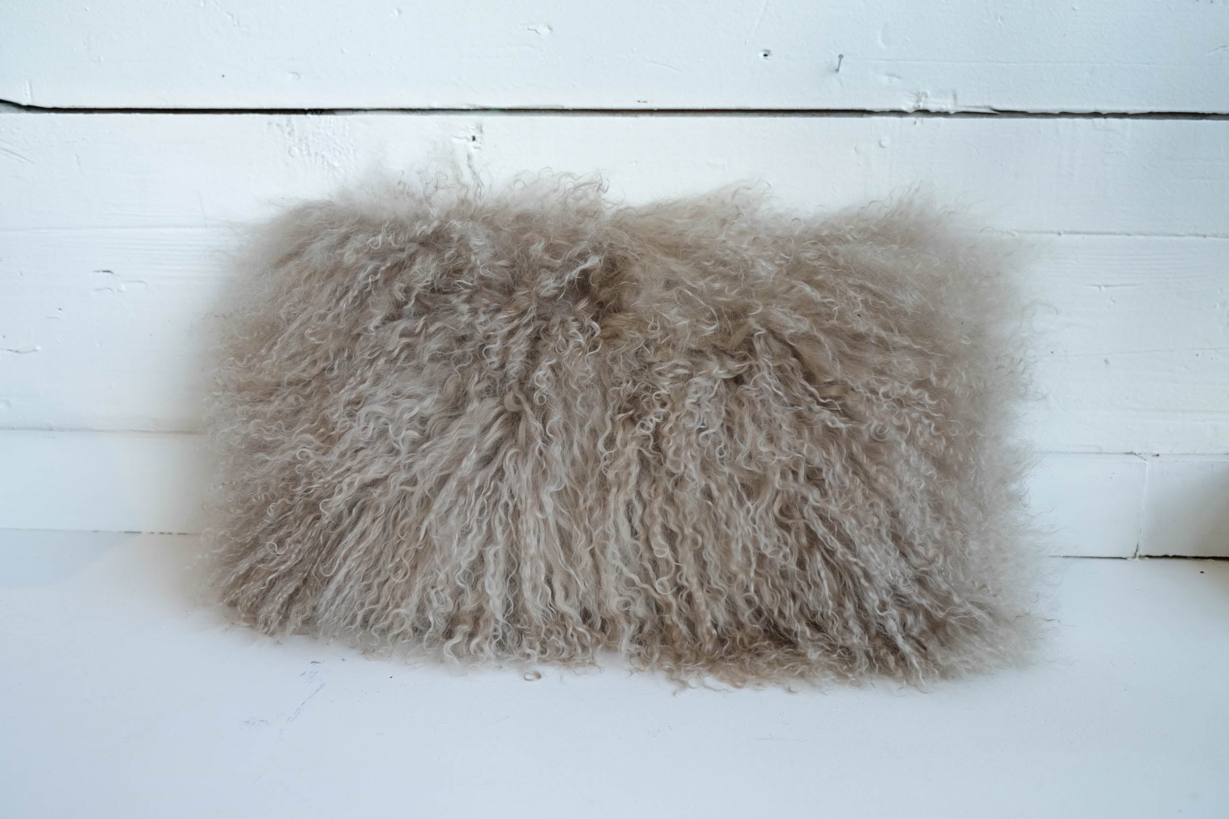 Tibetan Sheepskin Lumbar Pillow