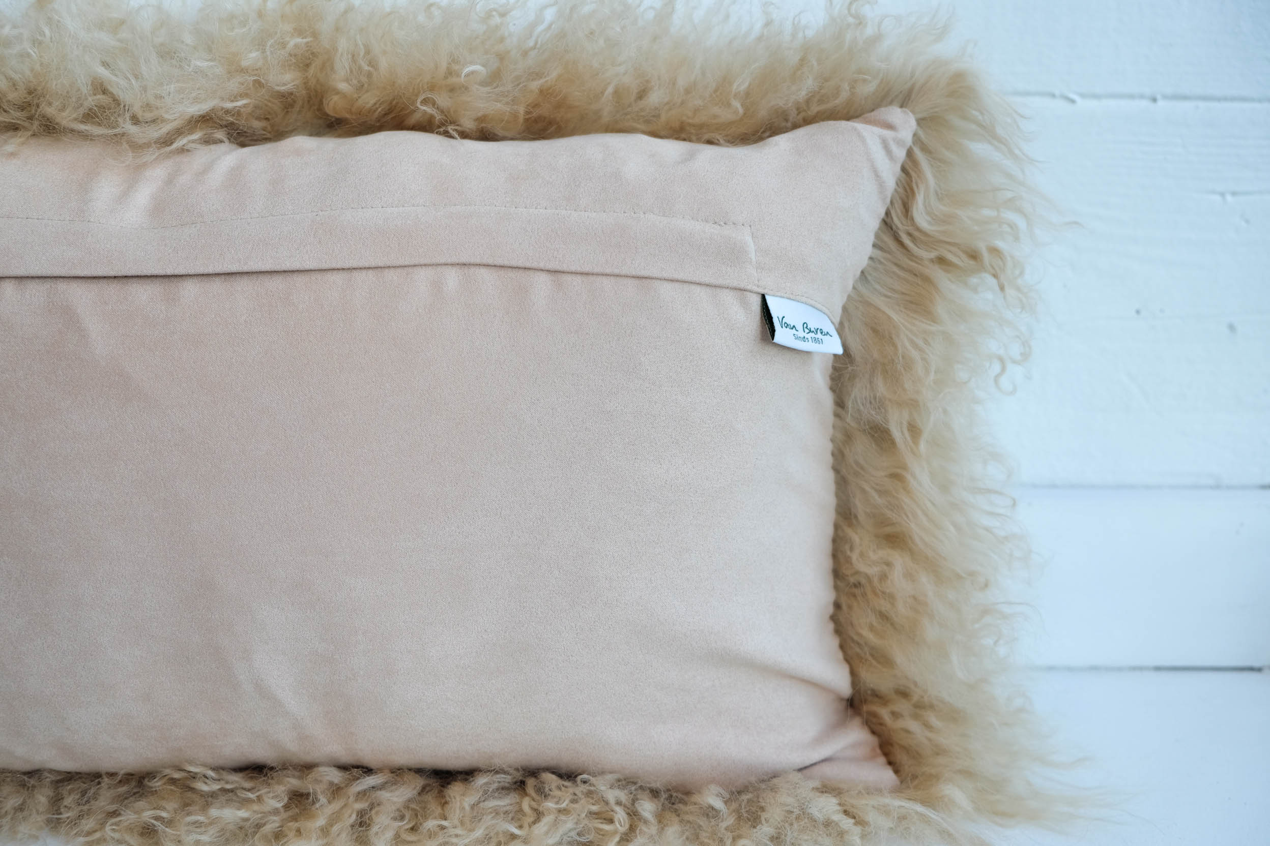 Tibetan Sheepskin Lumbar Pillow