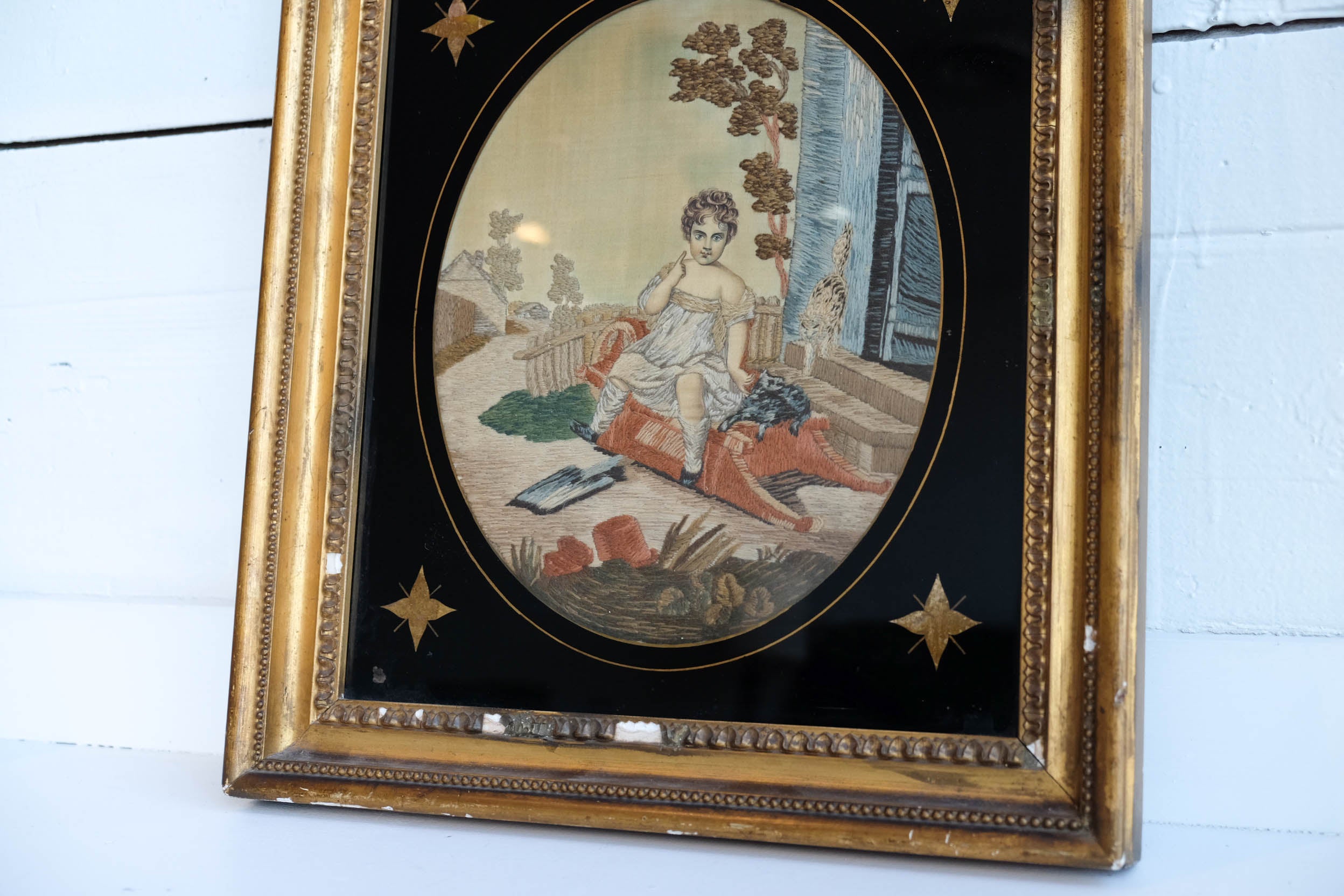 c. 1800 Needlework Art