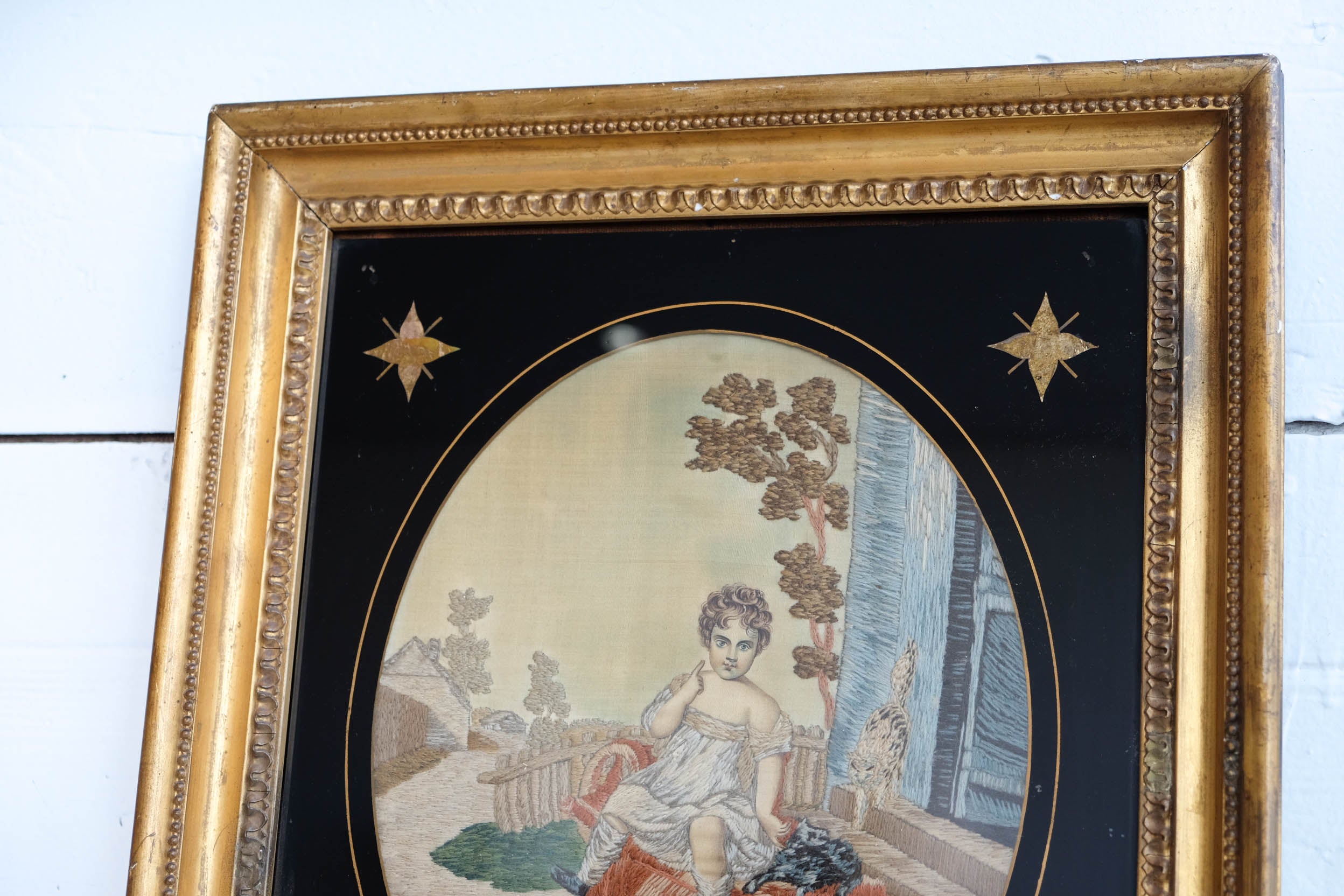 c. 1800 Needlework Art
