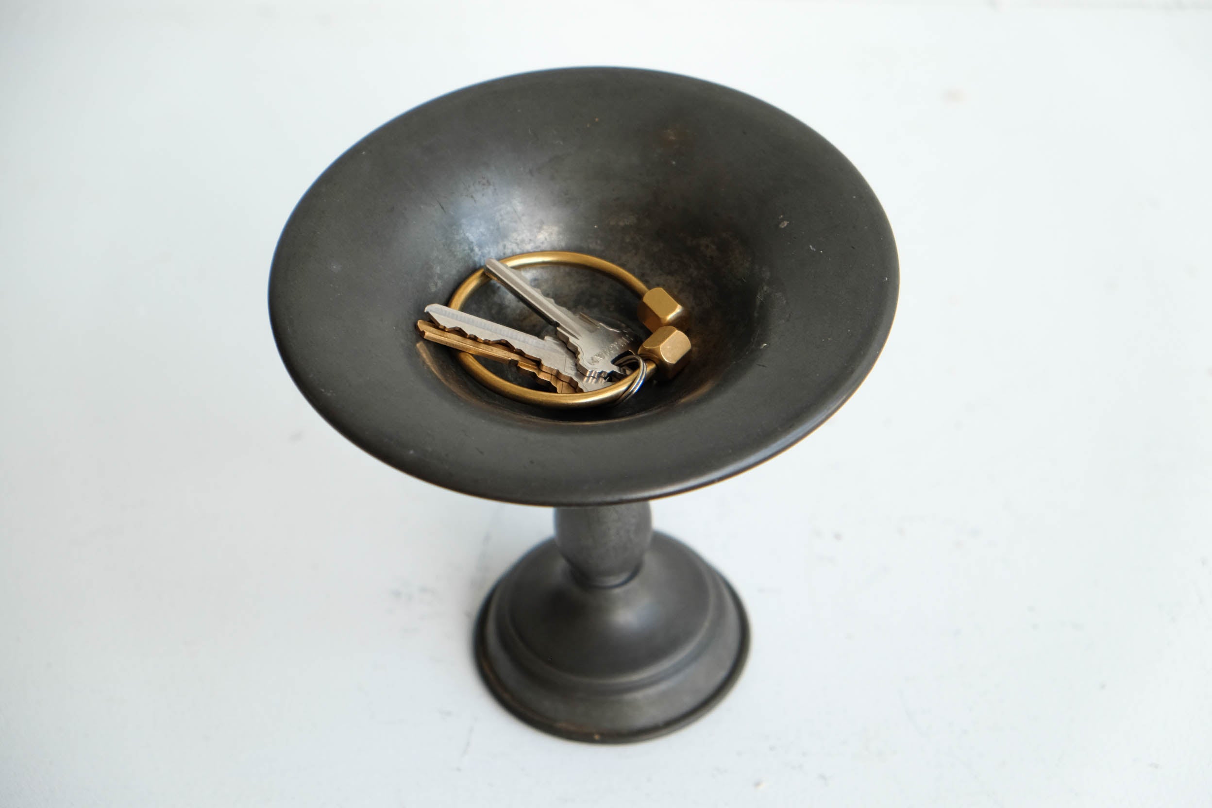 Pewter Pedestal Dish