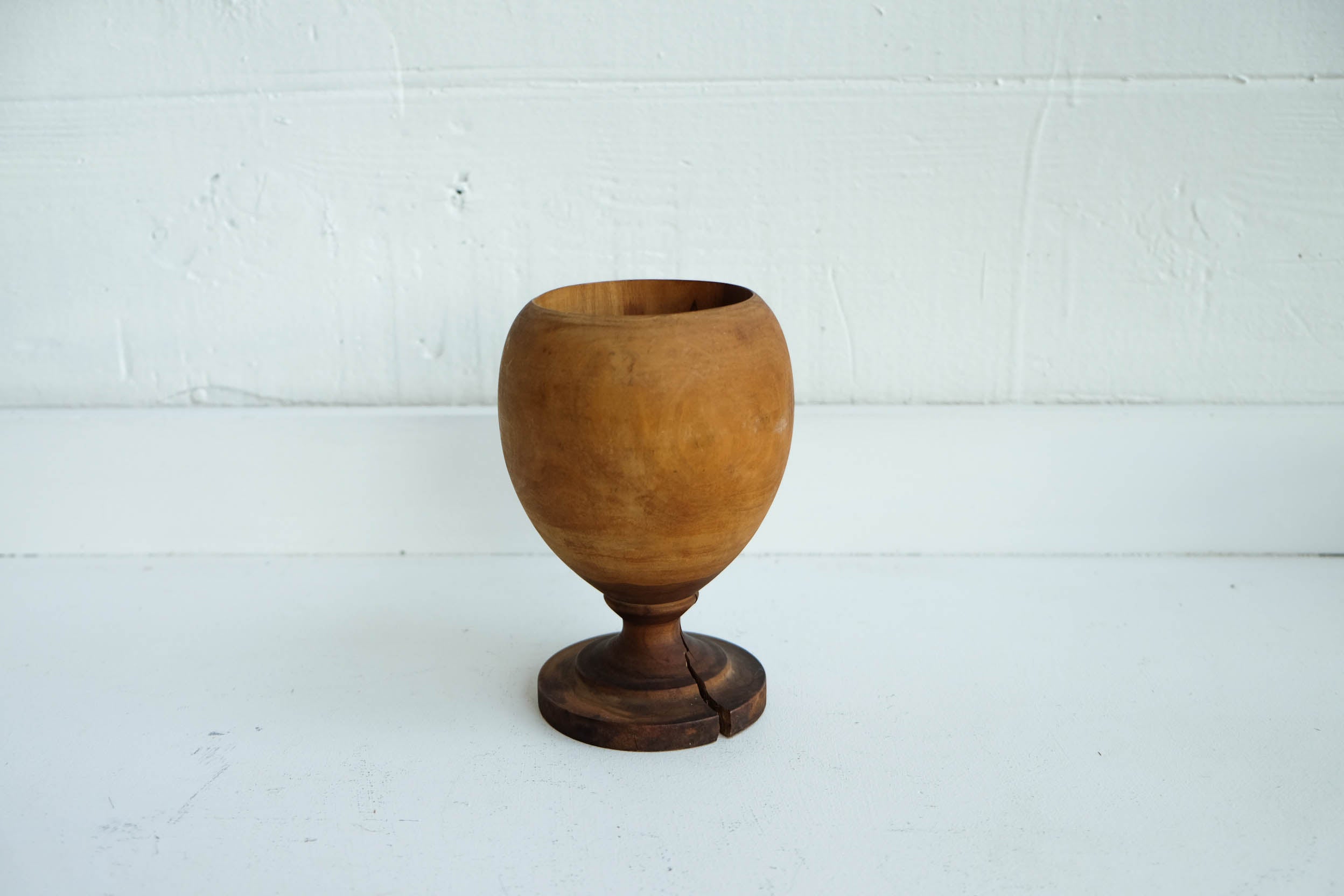 Turned Wood Vase
