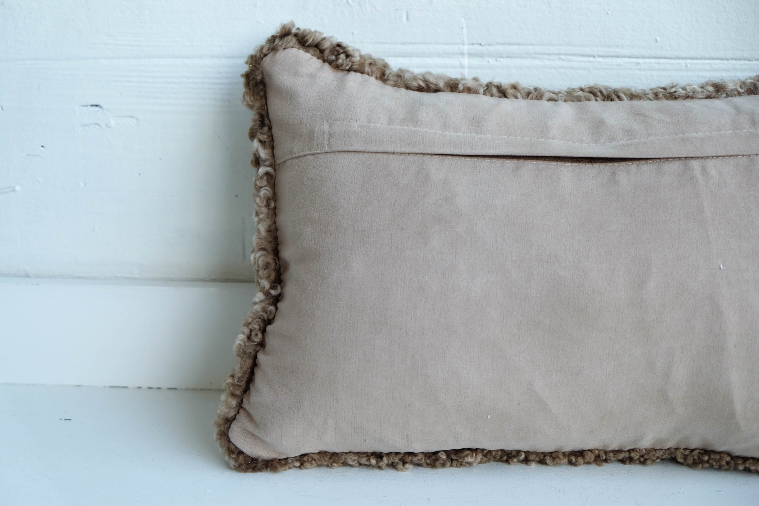 Curly Sheepskin Pillow