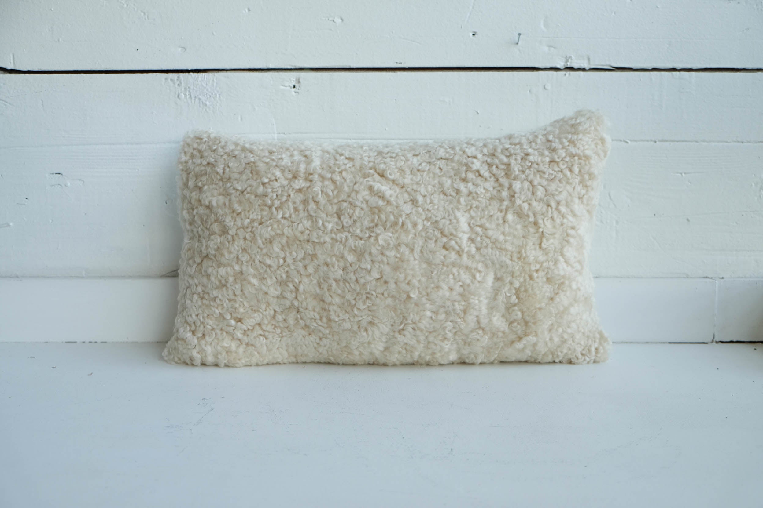 Curly Sheepskin Pillow
