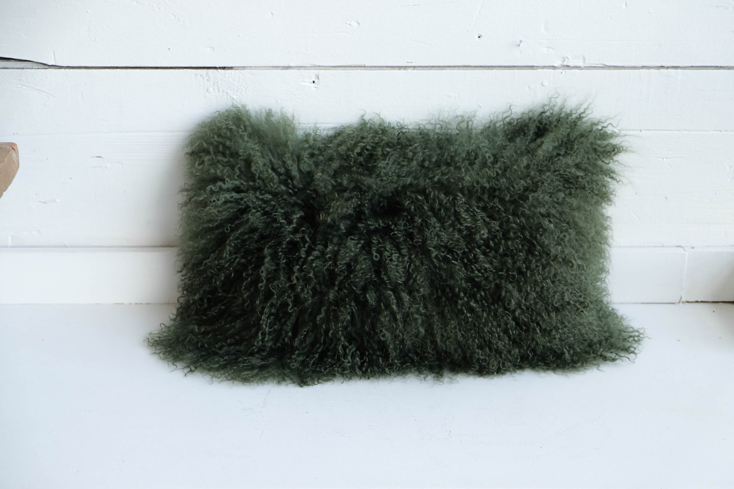 Tibetan Sheepskin Lumbar Pillow