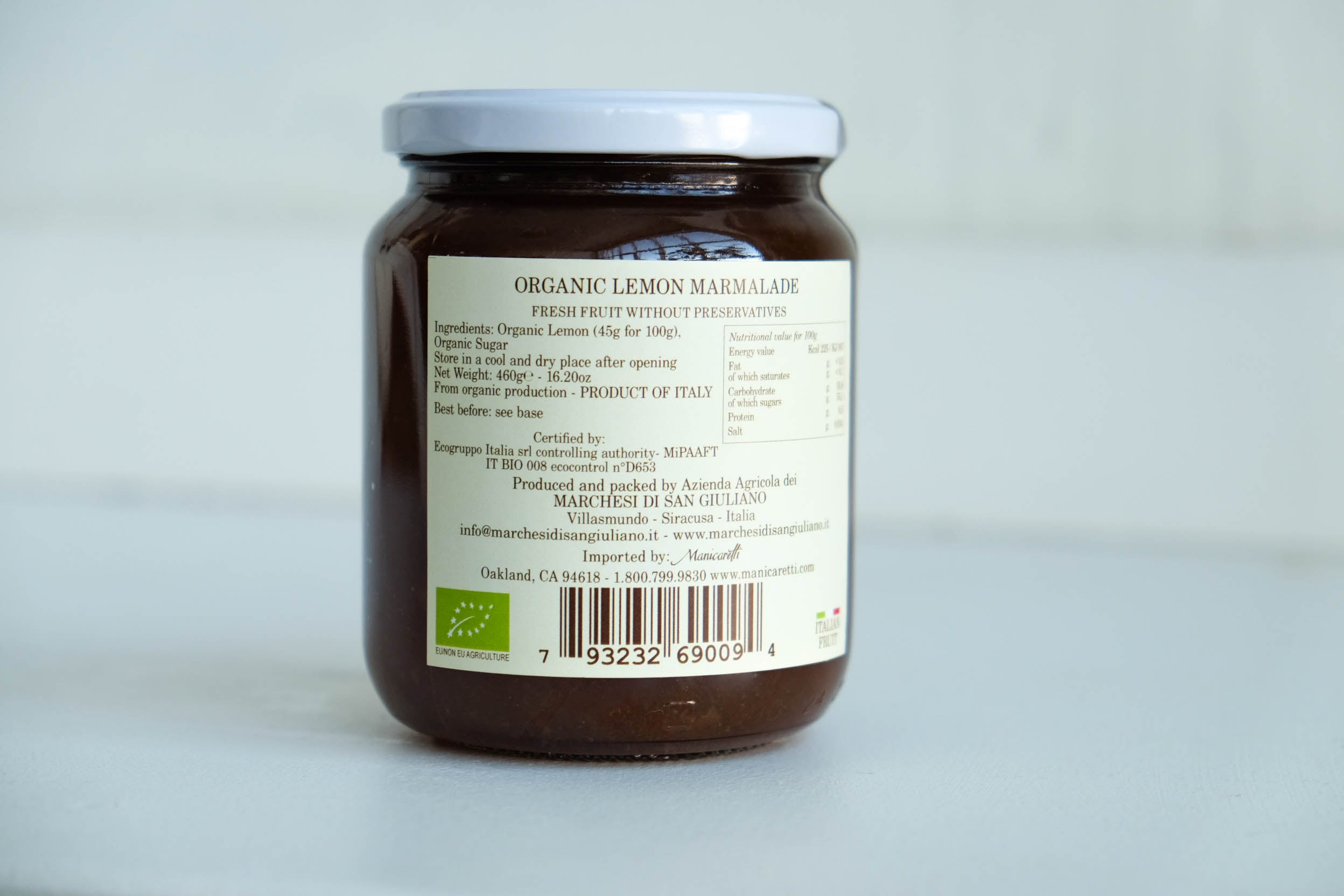 San Giuliano Lemon Marmalade