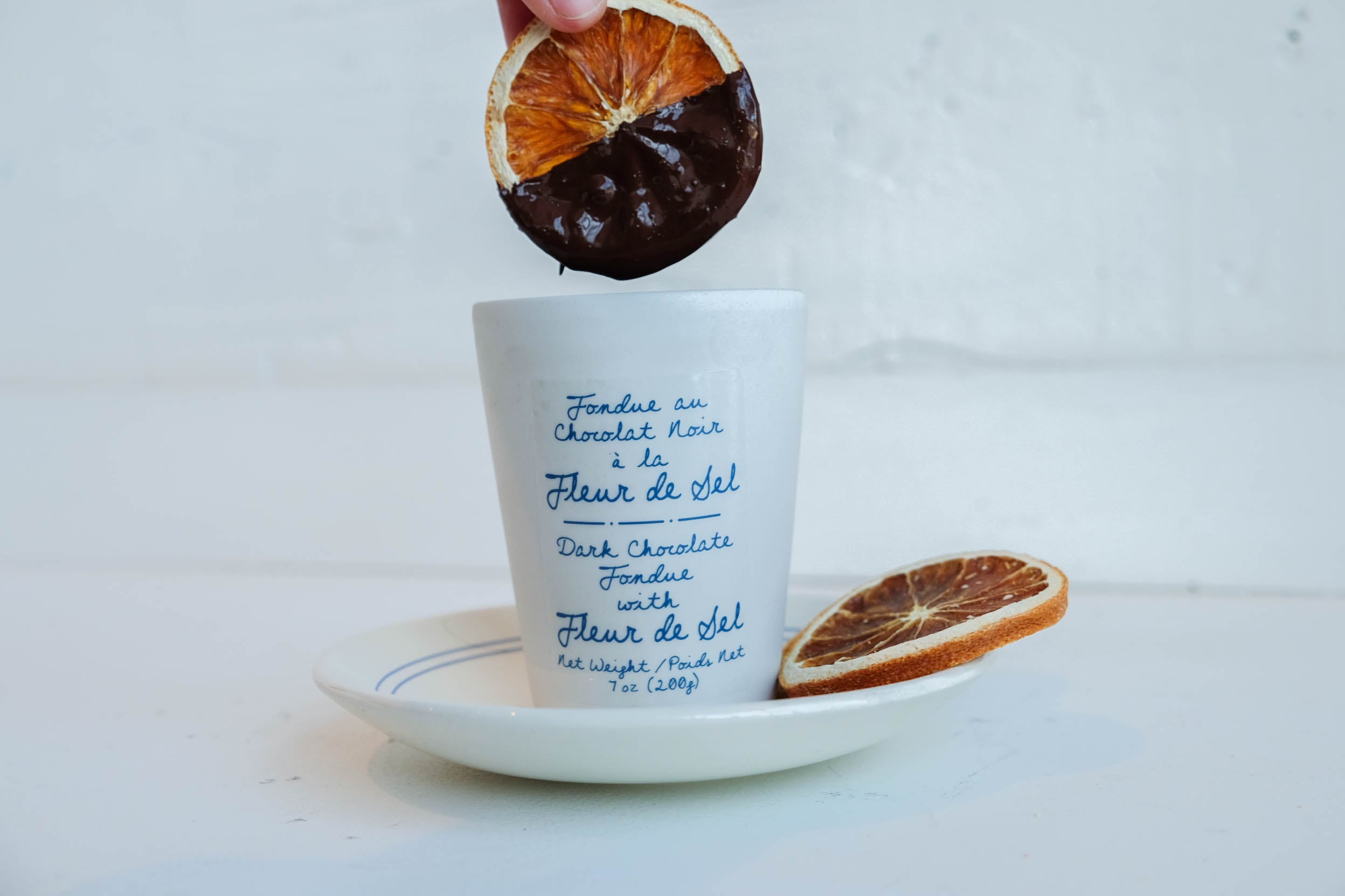 Fluer de Sel Dark Chocolate Fondue